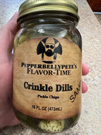 Pepper Belly Pete's Crinkle Dills
