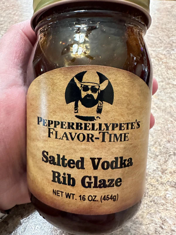 Pepper Belly Pete's Salted Vodka Rib Glaze