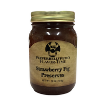 Load image into Gallery viewer, Pepper Belly Pete Strawberry Fig Preserves

