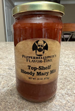 Load image into Gallery viewer, Pepper Belly Pete’s Top Shelf Bloody Mary Mix 24oz
