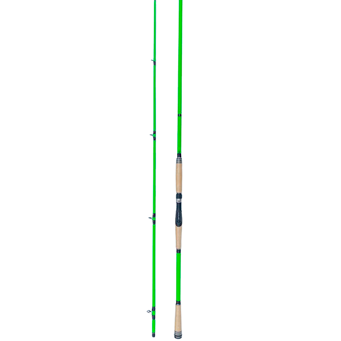 Bonehead Carbon Fiber Spinning Rod (Green)