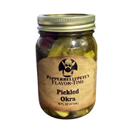 Pepper Belly Pete Pickled Okra